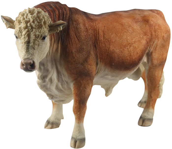 Large Resin Cow Figure
